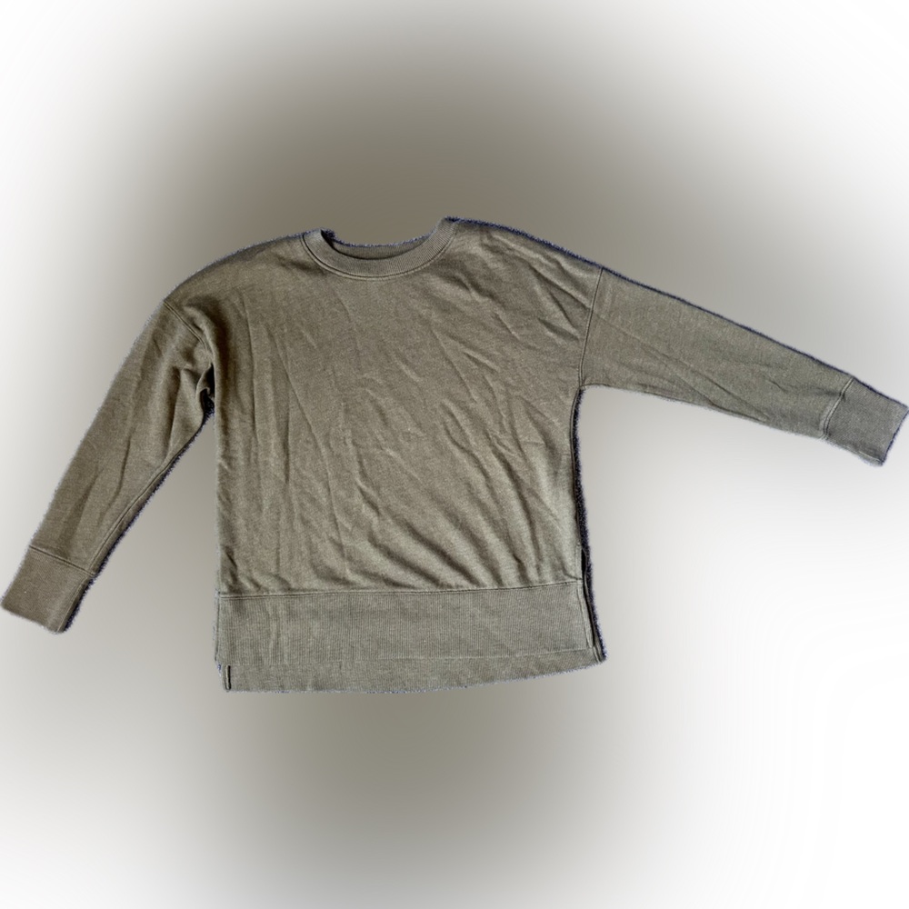 Olive Green Long Sleeve Top | S | Like New - Picture 4 of 15